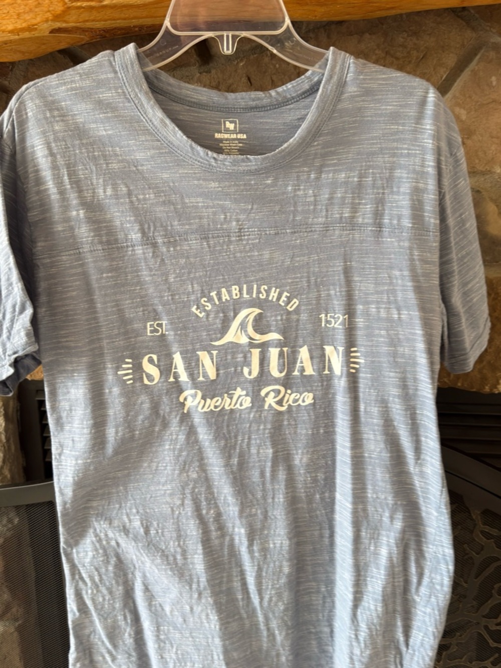 San Juan Puerto Rico Graphic Tee - Blue